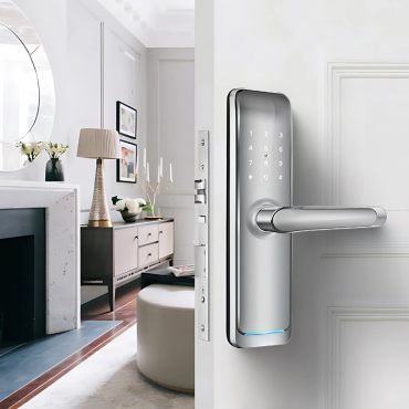 Osaka Smart-Türgriff Silber