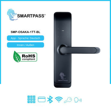 Osaka Smart-Türgriff schwarz